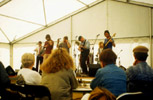 Live at the Port Fairy Folk Music Festival 7/3/98 - Photo: Monika Nosko